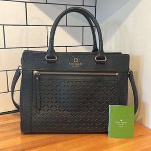 Kate Spade Authentic Romy Perry Lane Satchel Black Purse